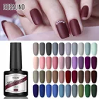 Матовый Гель-лак для ногтей ROSALIND, 8 мл, Цветной глянцевый Гель-лак для ногтей, отмачиваемый лак для ногтей, Полупостоянный УФ-светодиодное пальто