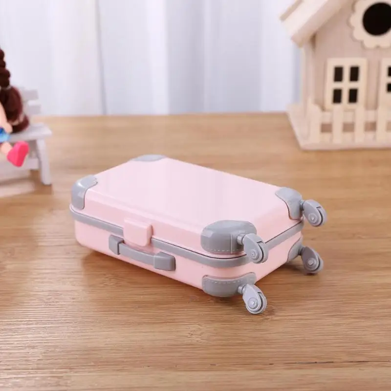Кукла чемодан игрушки Путешествия кукольный домик багаж моделирование 3D игровой