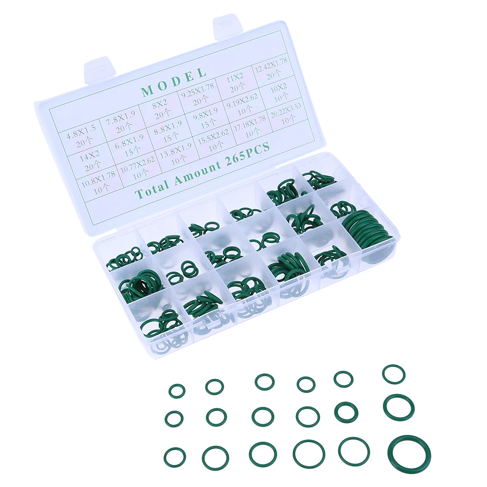 265 шт. Универсальные круглые кольца для автомобильного кондиционера - купить по