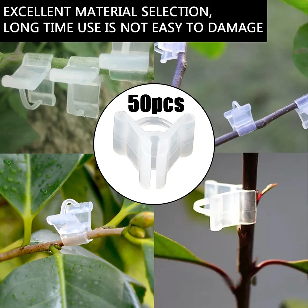 

Grafting Clips Gardening Fruit Tomato Plant Vine Plastic Clamp Tool Flower Plant Grafting Clip For Grafting Flowers And Plants