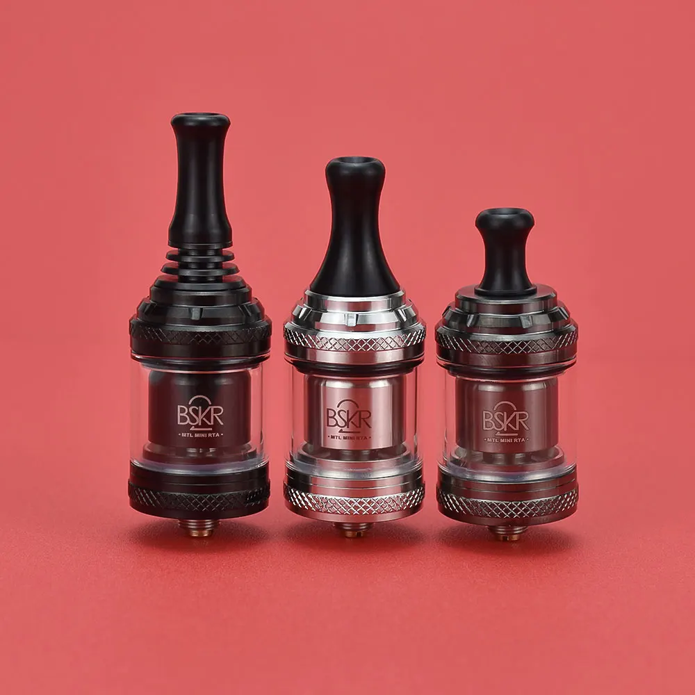 Электронная сигарета Berserker BSKR Mini V2 22 мм MTL RTA Емкость 2 мл/2 5 мл Диаметр 316SS атомайзер