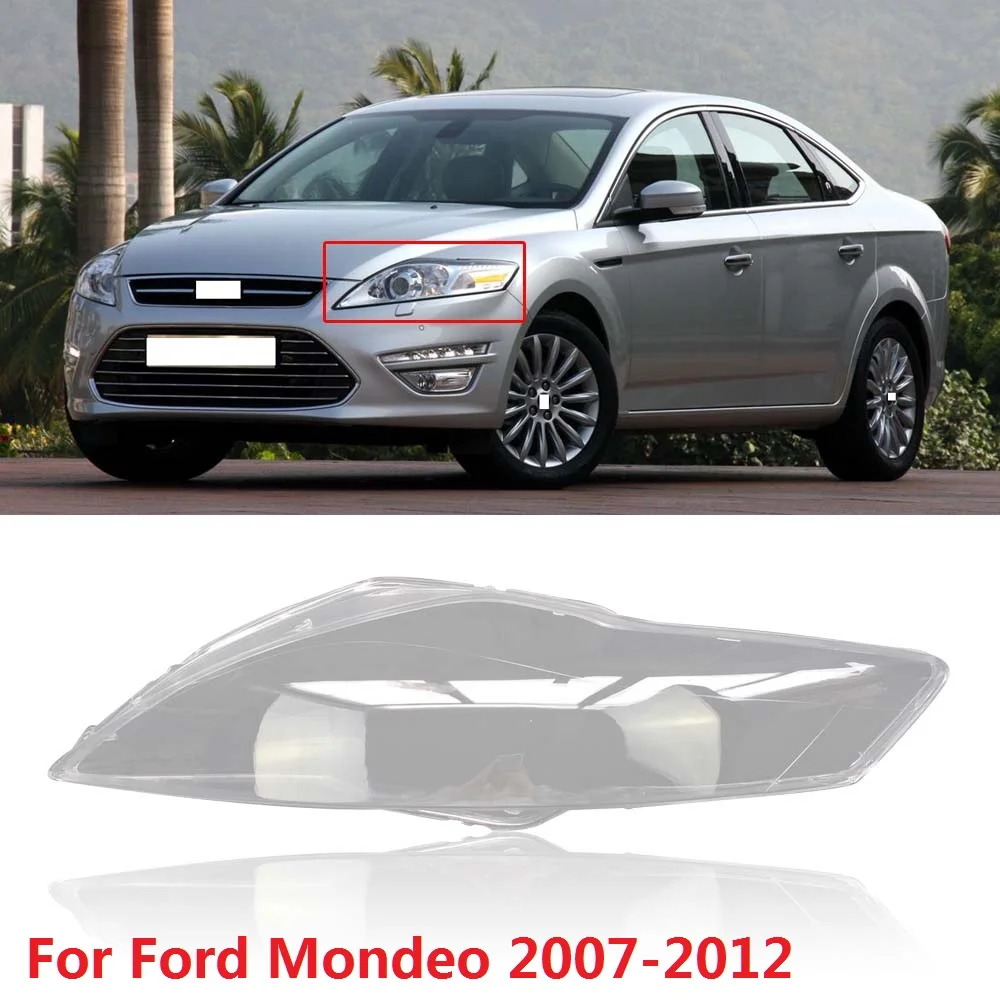 CAPQX 1 шт. для Ford Mondeo 2007 2012 передняя фара лампа налобный фонарь абажур Головной
