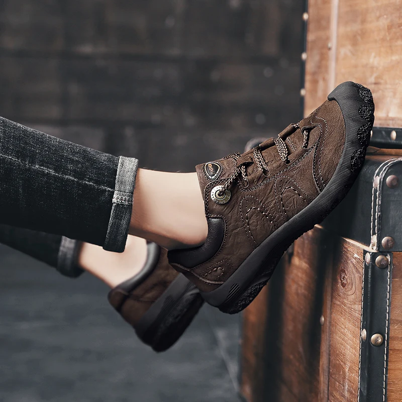 

Causal Shoes For Men Mens Casual Shoes Hot Sale Men Fashion Leather Boots 2020 New Breathable Man Shoe Sneaker Sneakers For