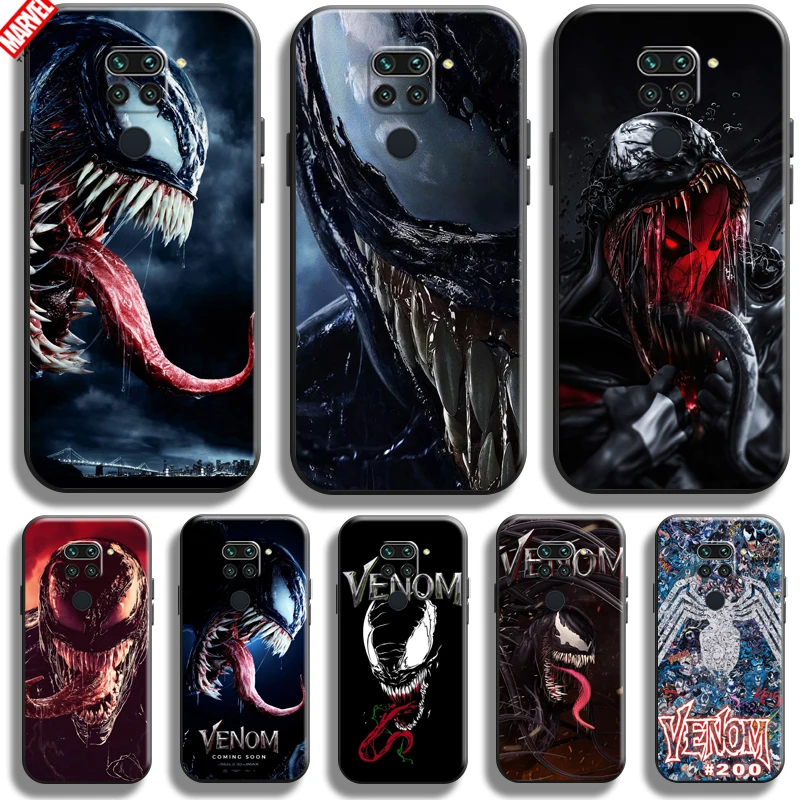 

Venom Marvel For Xiaomi Redmi Note 9 9 Pro Max 5G Phone Case Soft Silicon Coque Cover Black Funda Comics Thor
