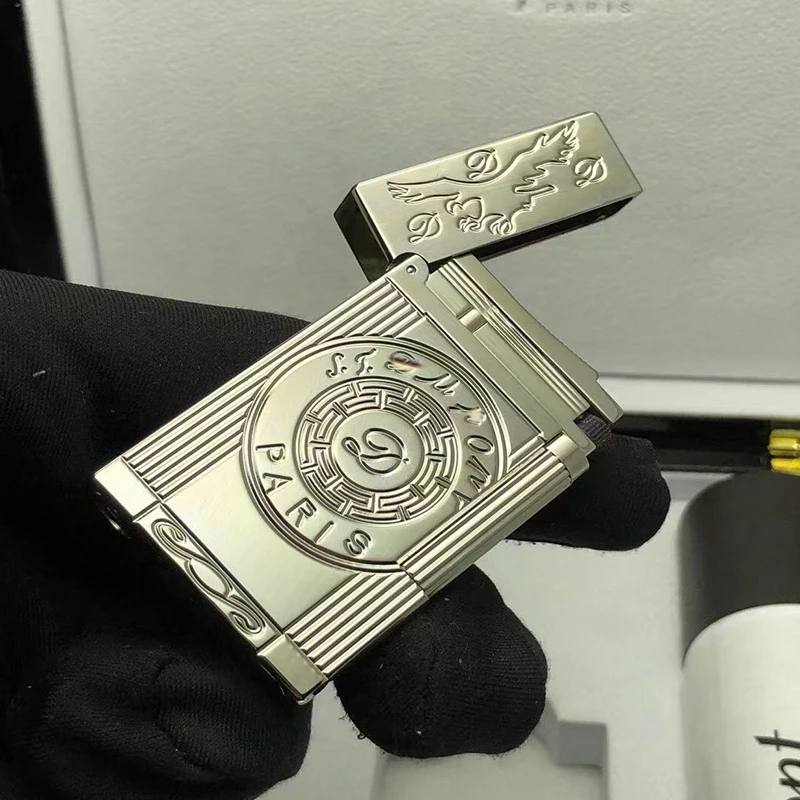 

Exquisite vintage lighter cigarette smoking gas lighter classic sound metal lighter firefighter collection