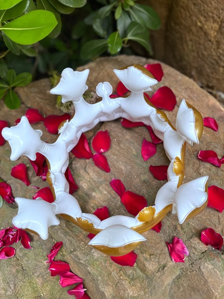 Надувная Детская Корона шапка тиара наряд игрушка на день рождения реквизит для