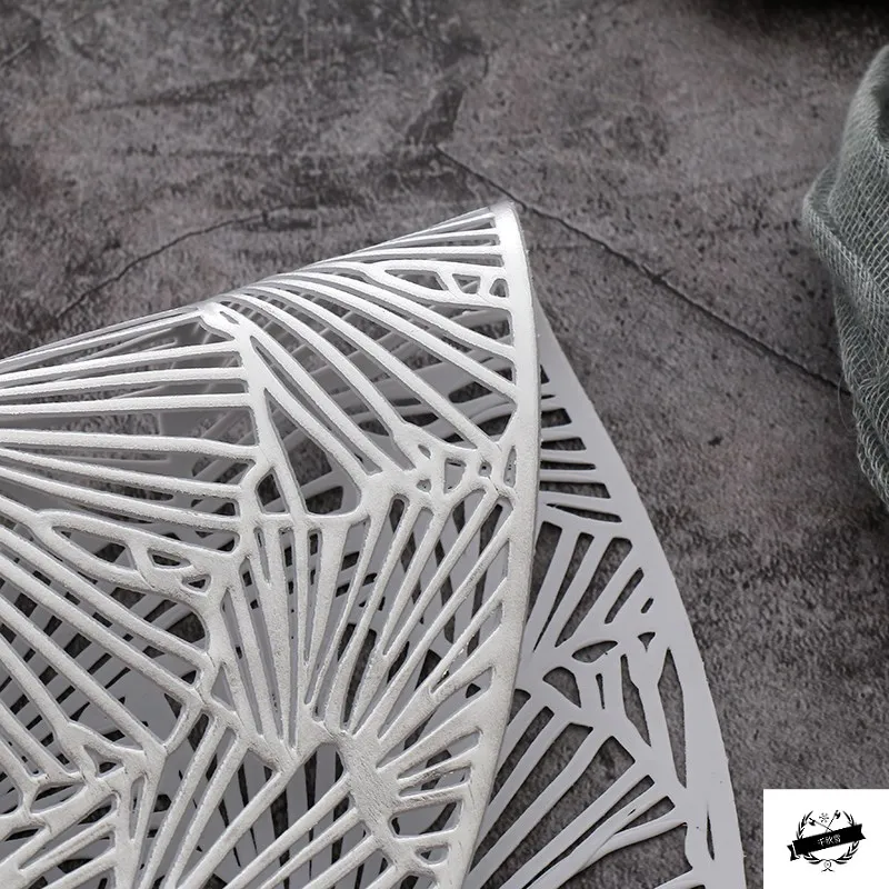 Салфетки круглые из ПВХ 6 шт./4 шт. | Дом и сад