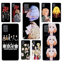 tokyo revengers cute phone case for samsung galaxy a21s a32 a41 a52 a72 a71 a70 4g5g s10 s20 s21 plus ultra anime cartoon cover