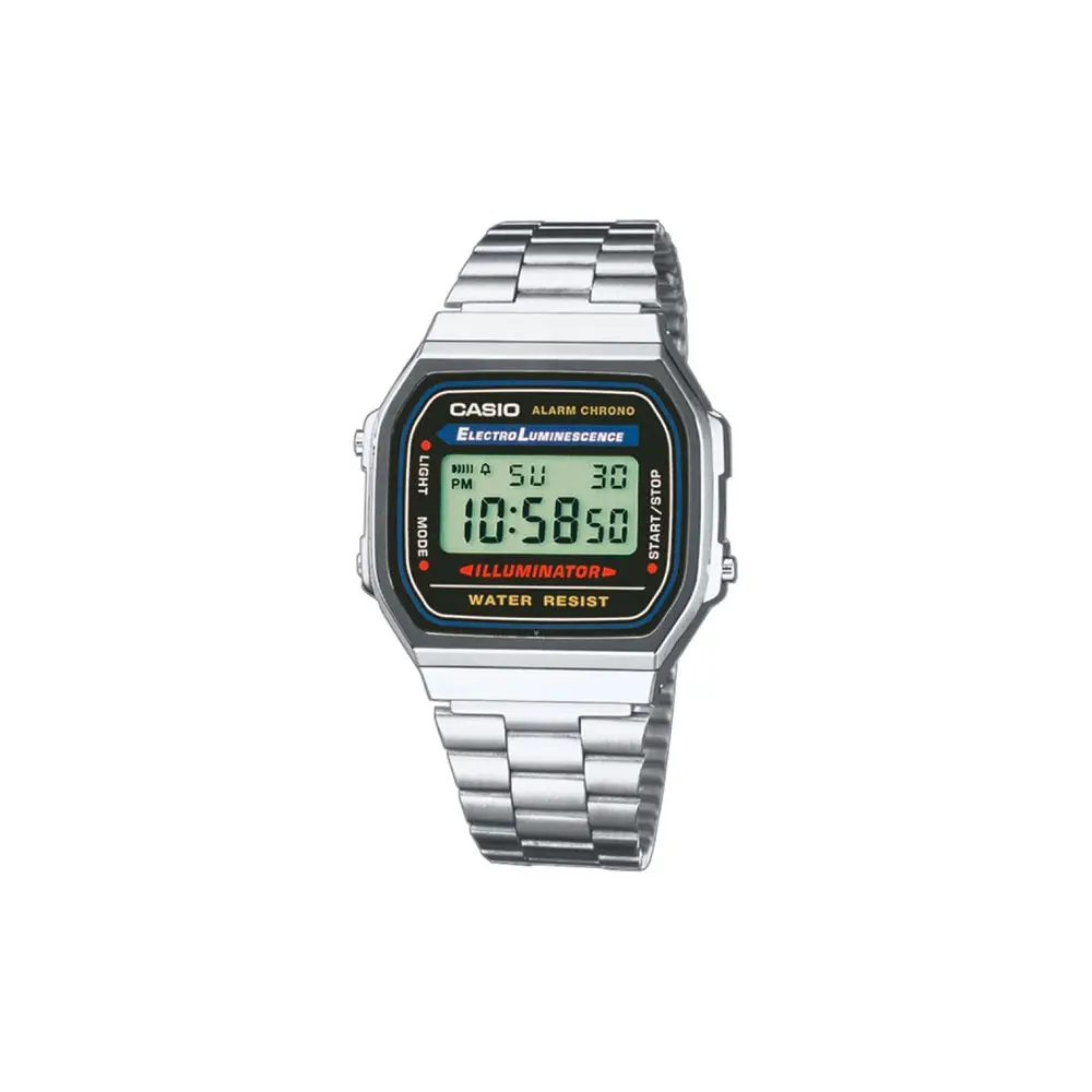 Quartz Wristwatches Casio for mens A 168WA 1 Watches Mans Watch Wristwatch Wrist men|Мужские спортивные часы| |