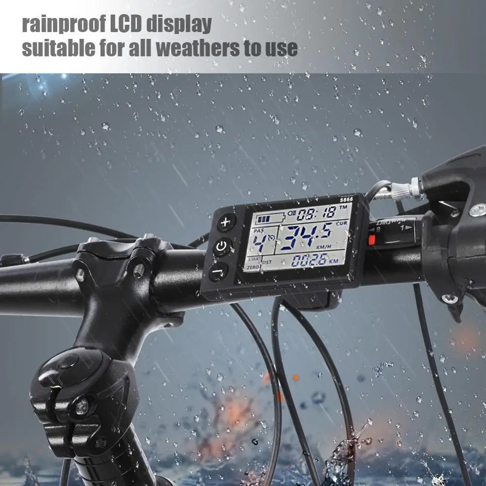 

Electric bicycles 24V 36V 48V intelligent KT LCD3 Display ebike LCD Bike control panel Waterproof option