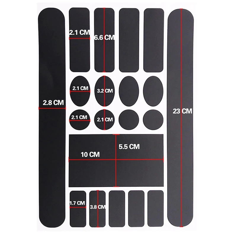 

Bicycle Protective Sticker Scratch-Resistant Mountain Bike Frame Front Fork Protective Film Chain Frame Safety Tape Protector