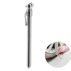 Манометр для измерения давления в шинах, портативный мини-измеритель давления воздуха в автомобиле из нержавеющей стали в форме ручки, барометр, Новинка