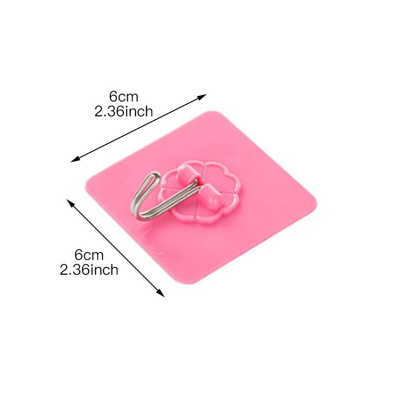 Крючок настенный однотонный 5 шт./компл. | Дом и сад