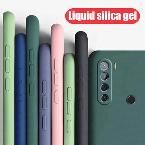 for xiaomi redmi note 8 2021 case cover redmi note 8 t pro original liquid silicone soft tpu shockproof bumper phone back case free global shipping