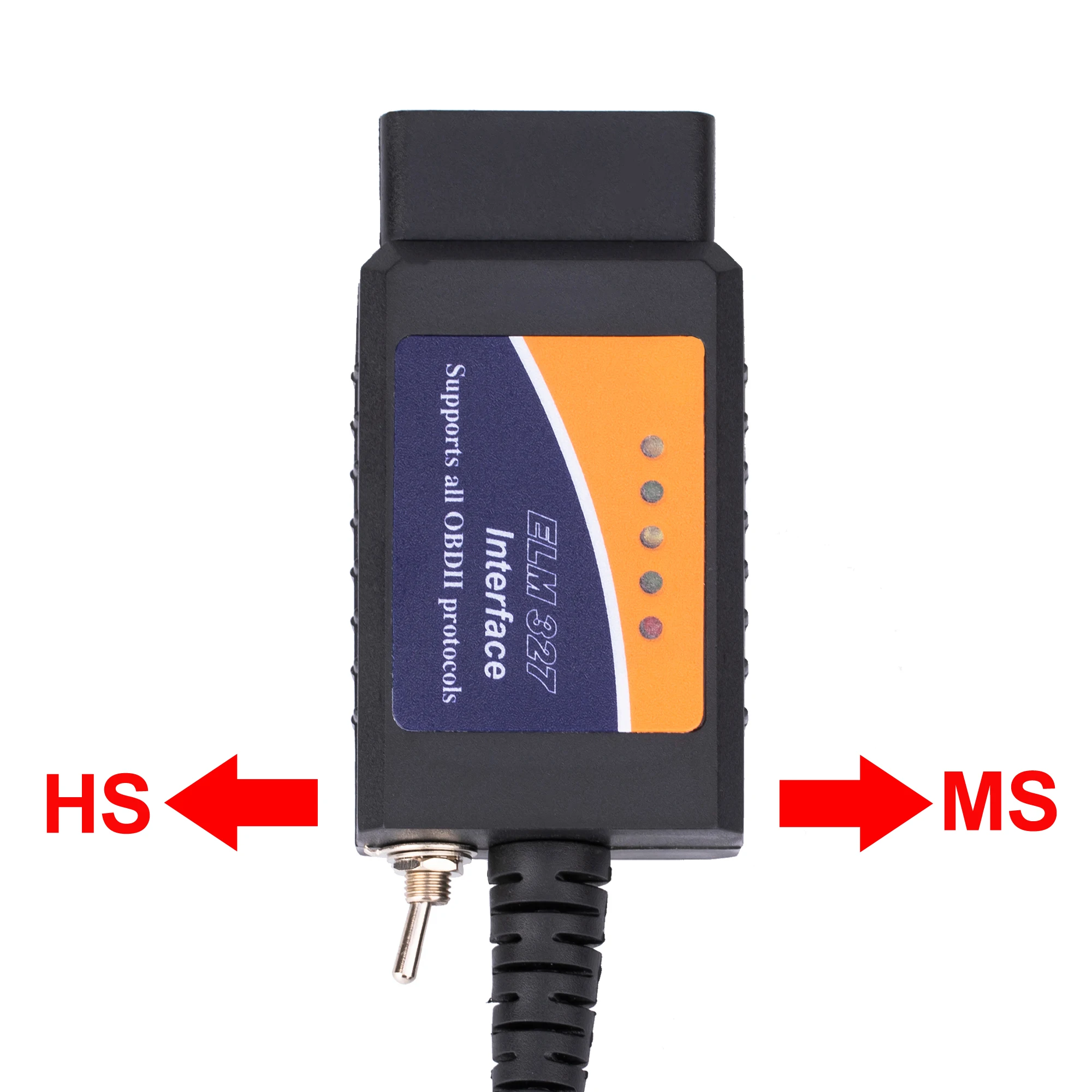 Сканер FORSCAN ELM327 USB V1.5 с переключателем OBD2 сканер для Ford ELMconfig PIC18F25K80 чип HS-CAN/MS-CAN