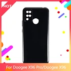 Матовый чехол для Doogee X96 Pro Мягкая силиконовая задняя накладка из ТПУ, тонкий противоударный чехол для телефона