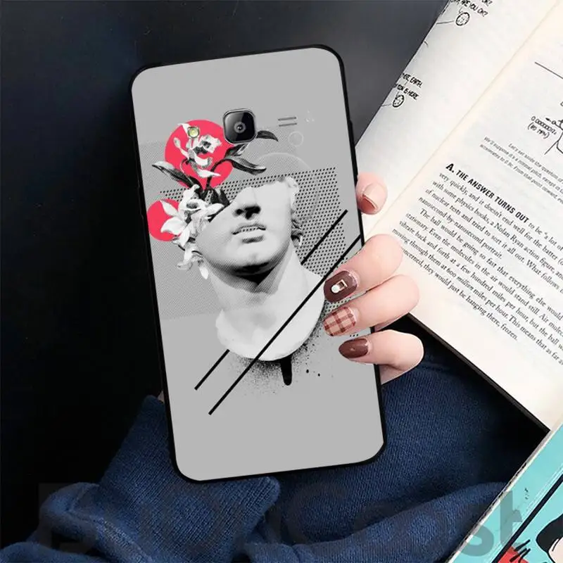 

Statue Abstract Art David Medusa Phone Case For Samsung galaxy S 7 8 9 10 20 edge A 6 10 20 30 50 51 70 note 10 plus