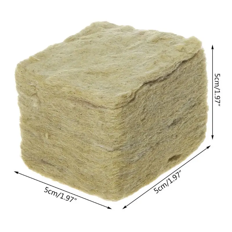 Новинка 2021 кубики из натуральной ваты гидропонная база для выращивания растений