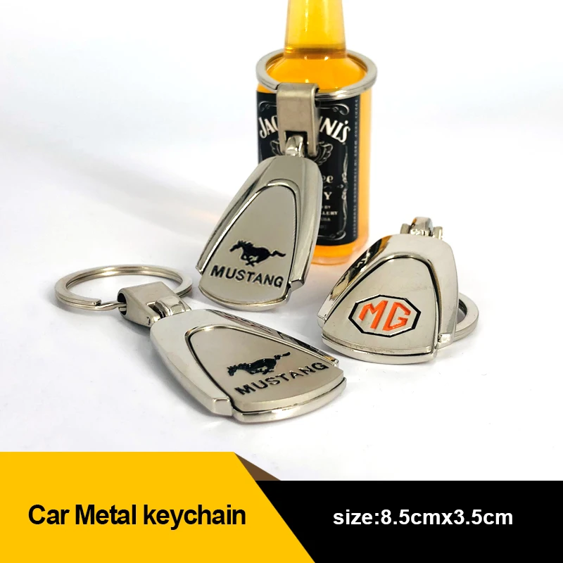 

1pcs Car Logo Metal Key Ring Automotive Goods Keychain for Buick Encore 2008 2017 2013 2018 Excelle Android V8 Car Accessories