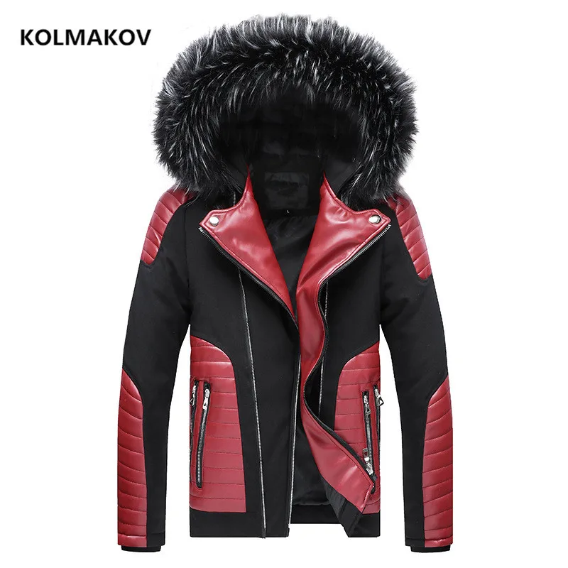 

Winter cotton-padded clothes thicken coat high quality warm and slim jackets men,men's hooded parkas ,waterproof jackets men