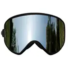 Магнитные лыжные очки LOCLE 2 в 1, противотуманные, UV400, лыжные очки для мужчин, женщин, мужчин, сноуборда, лыжные очки, мужские, женские, мужские, лыжная маска