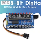 Модуль TM1638, ключ дисплея для AVR Arduino, новая 8-битная светодиодный вая Светодиодная трубка 8 бит