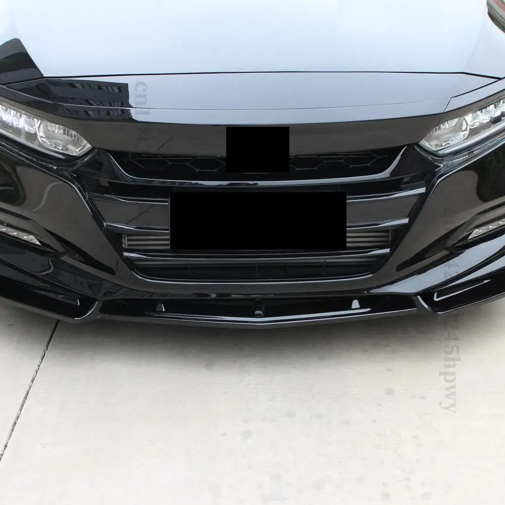 Передний бампер для губ подбородок из углеродного волокна Защитный корпус