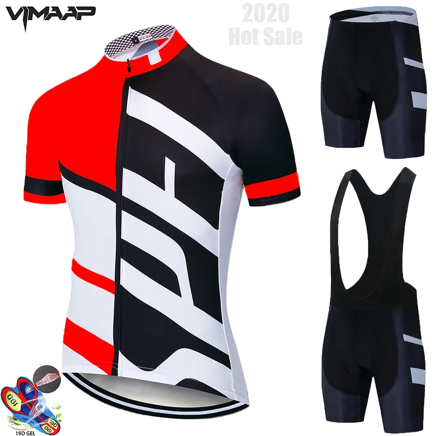 

New 2021 Red Astana Pro team Cycling jersey 19D shorts set Quick Dry Mens Mountain Bike clothing Bicycle clothes Maillot Culotte