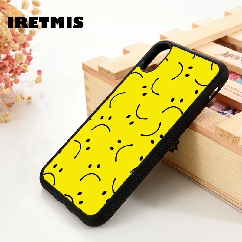 Iretmis 5 5S SE 6 6S Мягкий ТПУ силиконовый резиновый чехол для телефона чехол для iPhone 7 8 plus X Xs 11 Pro Max XR кошка котенок облако узор