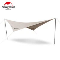 naturehike tarp waterproof cotton 5 8 person tent shelter ultralight sun shade camp canopy outdoor beach fishing camping shelter