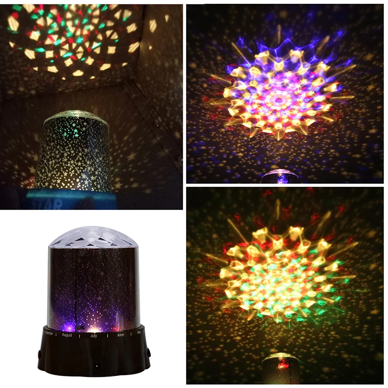 Светодиодный ночной Светильник звездное небо Magic Star Moon планета пространство