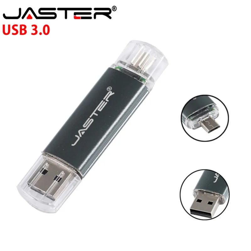 JASTER OTG USB 3 0 флеш накопитель для Android/ПК системы 4 ГБ 16 32 64 128 Гб внешний накопитель|USB