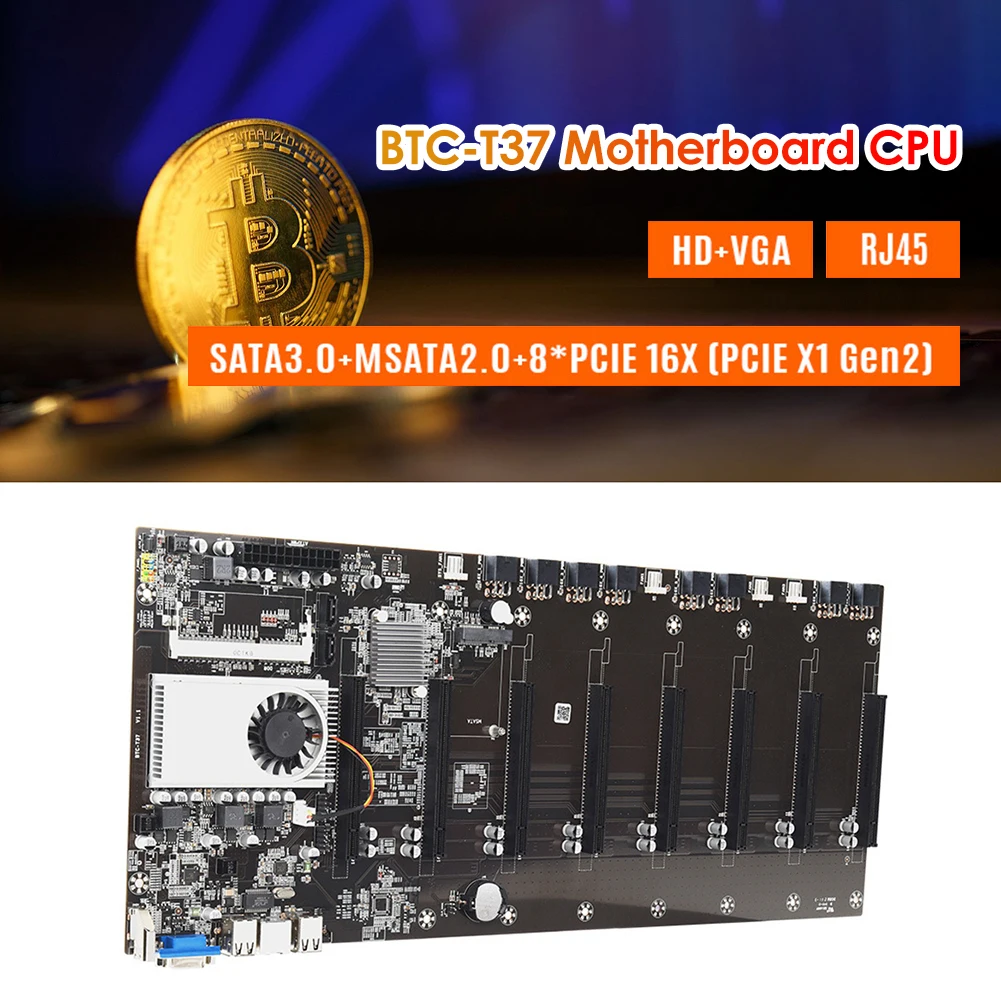 Материнская плата для настольного компьютера 575 мм материнская майнинга 8x PCI Express