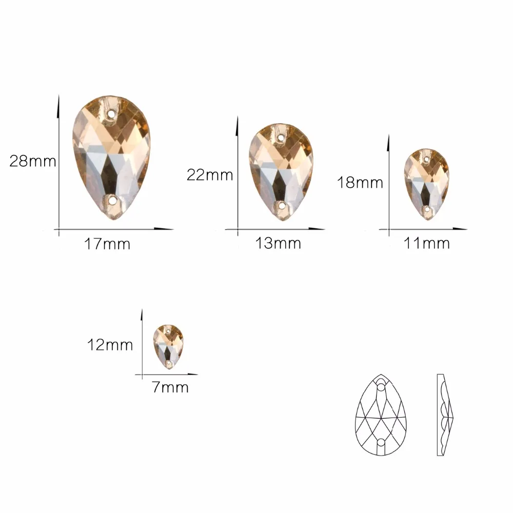 CTPA3bI золотые тени шьют стразы стеклянные кристаллы швейная вышивка аксессуары