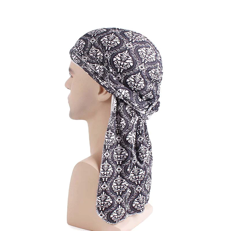 Унисекс мужские и женские длинные шапки Хемо из полиэстера тюрбан Пиратская