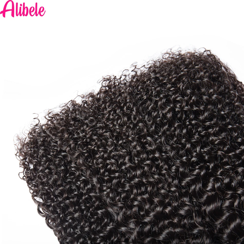 10A Grade Brazilian Kinky Curly Hair Bundle Long 26 28 30 inch Remy Human Weave Alibele hair 1/3/4 Pc Deals | Шиньоны и парики