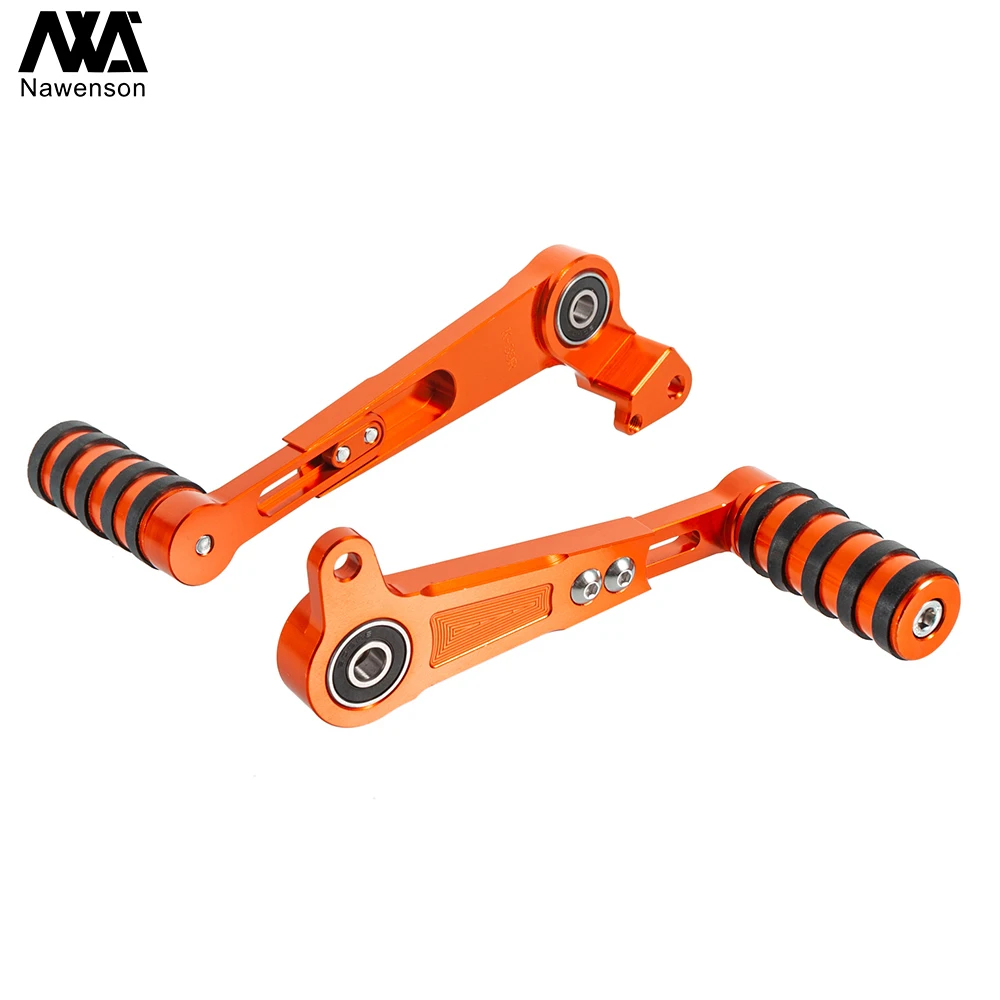 Алюминиевый Рычаг переключения передач для мотоцикла с ЧПУ выдвижная педаль