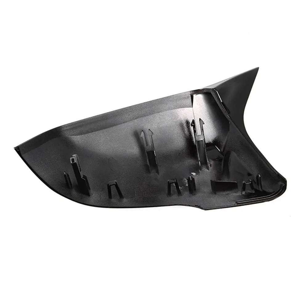 

White / Black ABS Rearview Mirror Cover Cap Fit for BMW X1 F48 F52 F39 F49 G29 2016-2019
