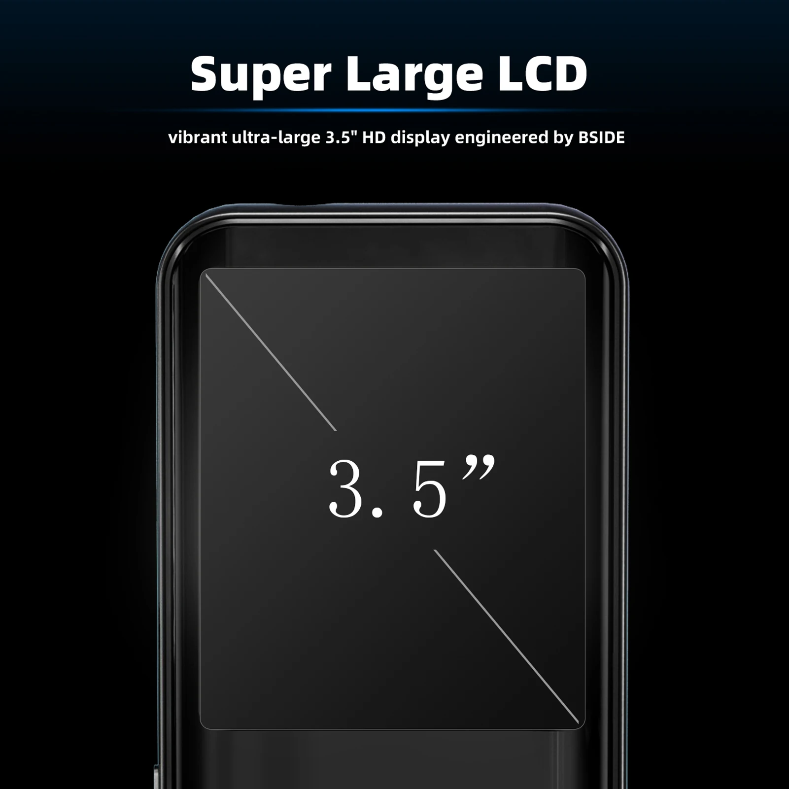 

MAXRIENY S10/S11Multifunction Multimeter 3.3 Inch LCD Display Screen Temperature NCV Voltage Resistance Capacitance Frequency