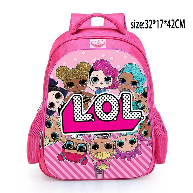 LOL dolls SURPRISE mochila сумка Детская школьная милая plecak 3d с мультяшным принтом милый