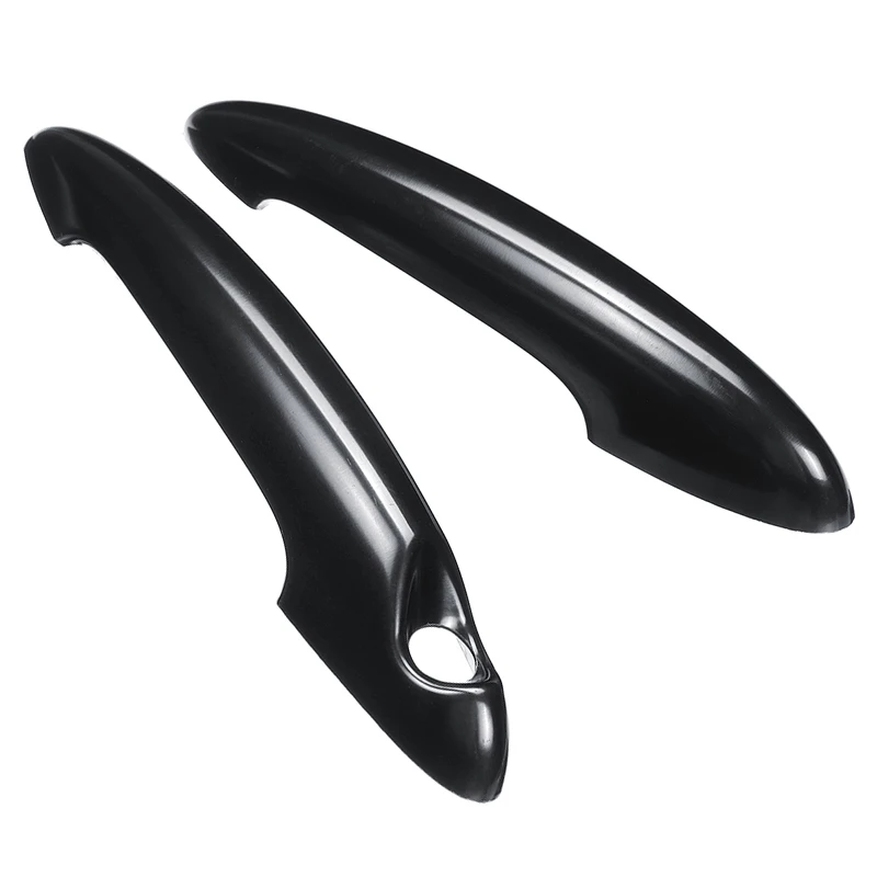 2x черная Автомобильная крышка ручки двери отделка декора для BMW MINI Cooper S R50 R53