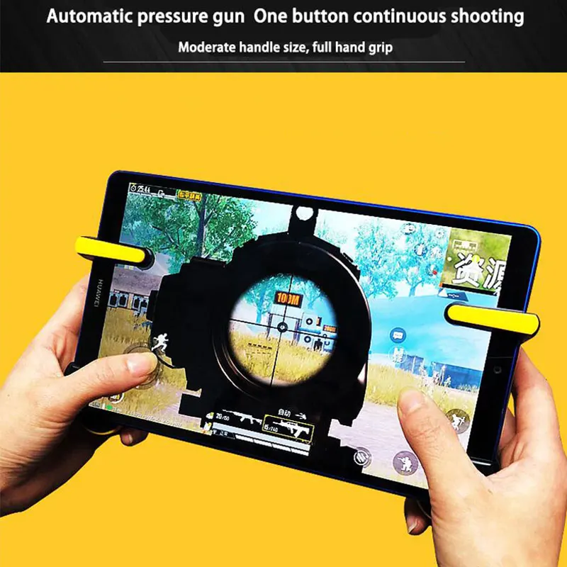 Контроллер PUBG для Ipad и планшетов емкость L1R1 кнопка прицела огня триггеры геймпад