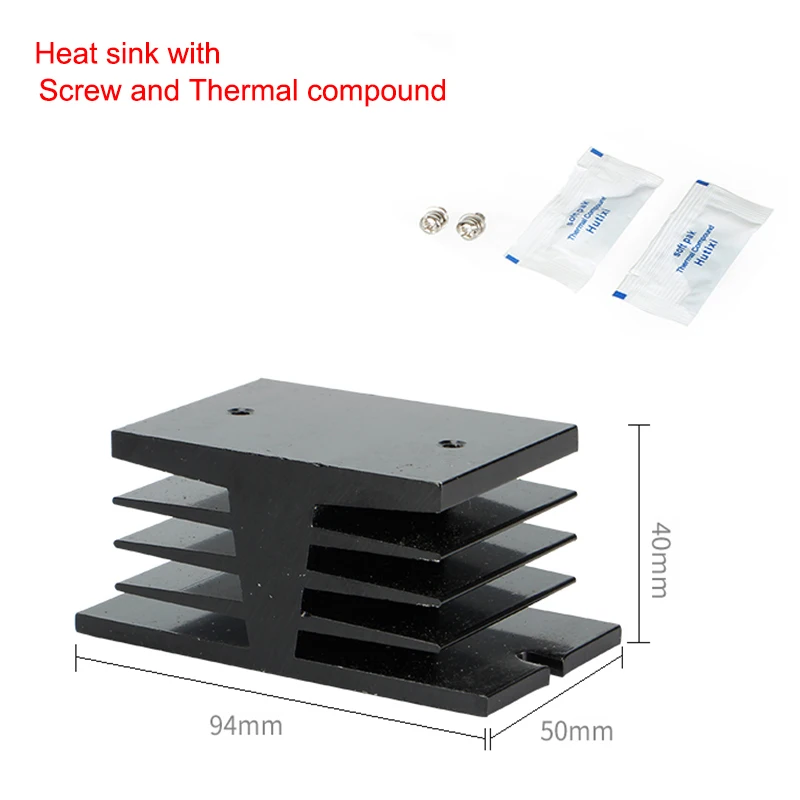 

Радиатор CG черный алюминиевый для SSR