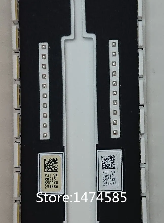 

2 PCS LED strip For Samsung un55f7100 un55f7500 2013SVS55 7032NNB L83 R83 3D BN96-25447A 25448A BN96-29657A 29658A