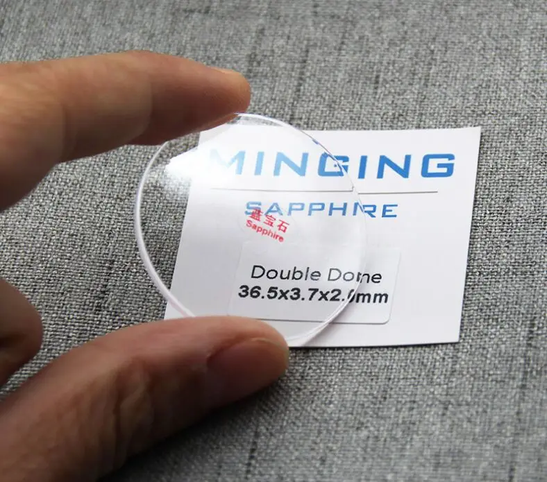 

1pc 1.7~2.1mm Thick Double Dome Concave Round Sapphire for Watch Replacement