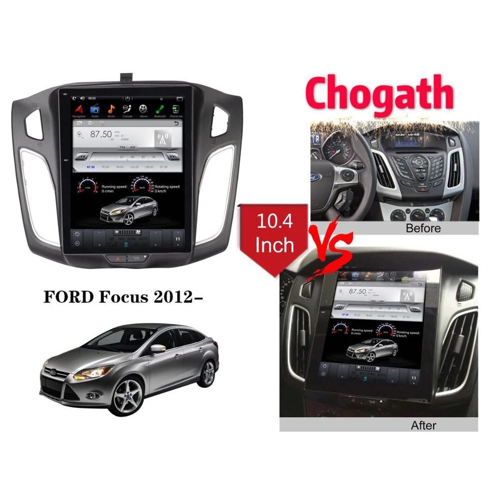 Автомобильный мультимедийный плеер Chogath android 7 1 автомобильный gps навигатор Тесла