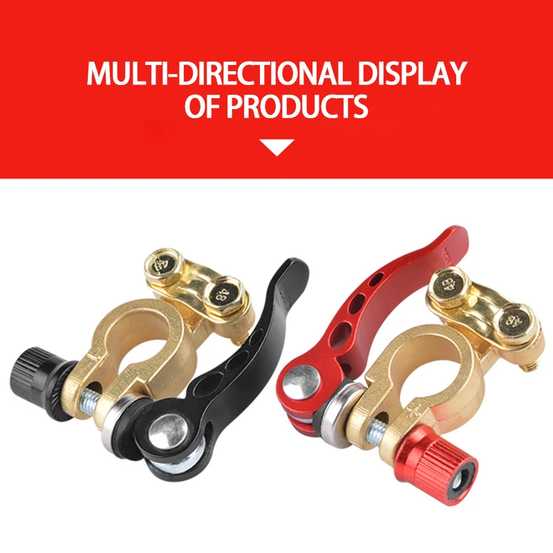 1 пара автомобиля Батарея терминала разъем Быстрый отсоединить кабель Post