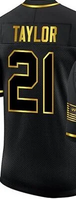 

Washington Sean Taylor Black Golden Salute To Service T-shirt