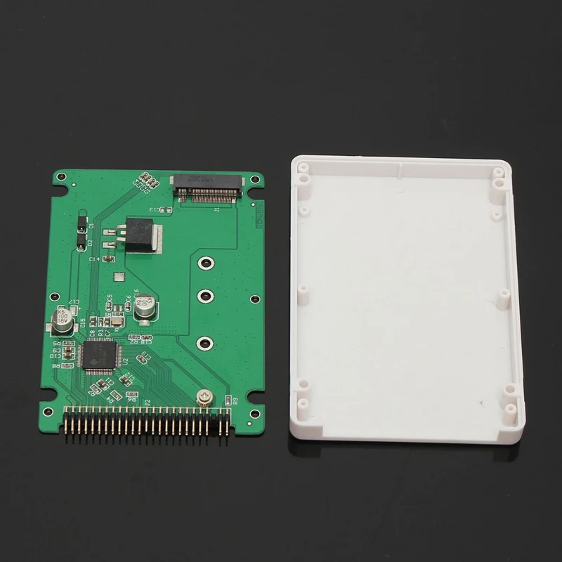 Переходник M.2 NGFF на базе SATA с B ключом SSD 2 5 дюйма IDE 44pin чехлом | Компьютеры и офис
