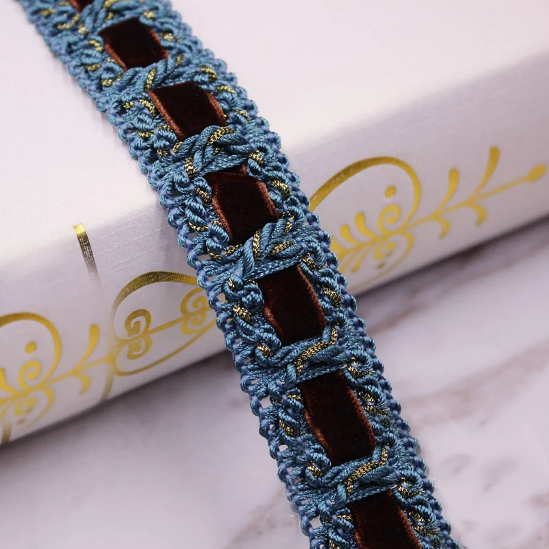 2 5 см ширина шитья украшения блесток кисточкой ленты Мода отделка Кружева шнур